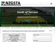 Tablet Screenshot of nzgsta.co.nz